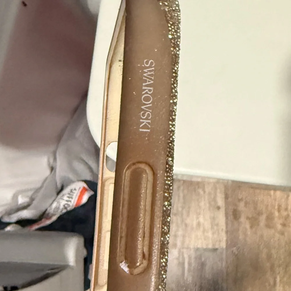 Swarovski beige bling